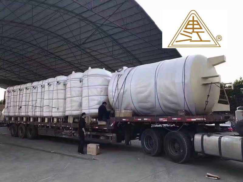 申江储气罐发货